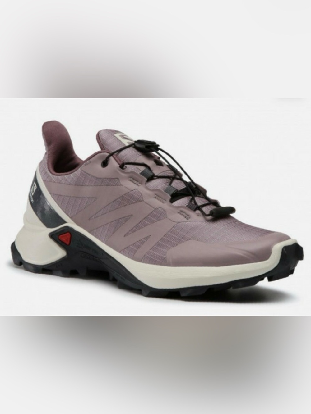 Salomon Women's Supercross Trail Running Shoe - Dusty Lilac